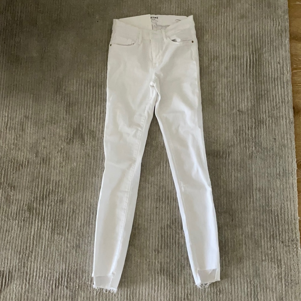 Frame White Jean